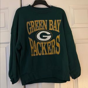 Abercrombie & Fitch Green Bay Packers Jacket - Green and Yellow
